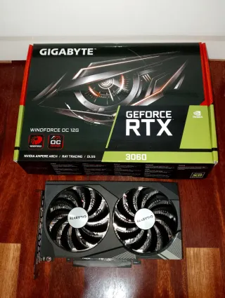 Tarjeta Gráfica Gigabyte RTX 3060 12GB