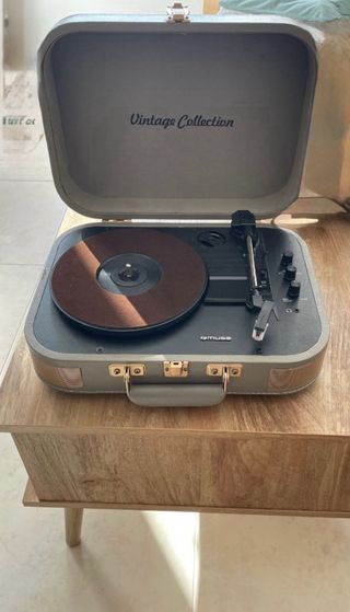Tocadiscos Muse MT-201 BTG Bluetooth Vintage