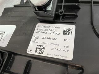 Faros Full LED para Mercedes Benz Clase C W206