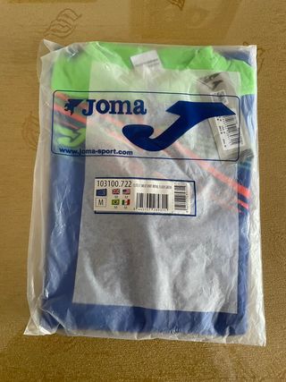 Sudadera Joma Elite X azul y verde - Talla M