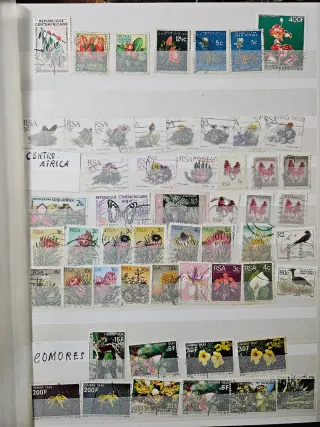 Álbum de sellos de África