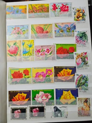 Álbum de sellos de África