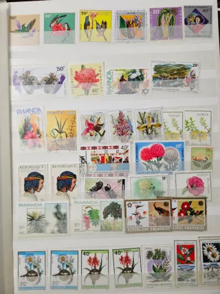 Álbum de sellos de África