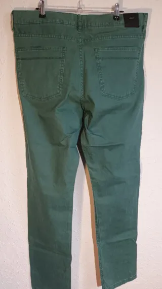 Pantalón Panther Verde Estilo Vaquero