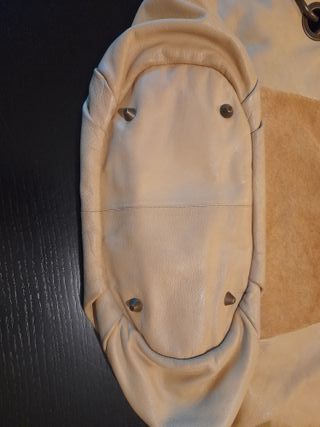 Bolso Boho Liebeskind Berlin Beige Piel