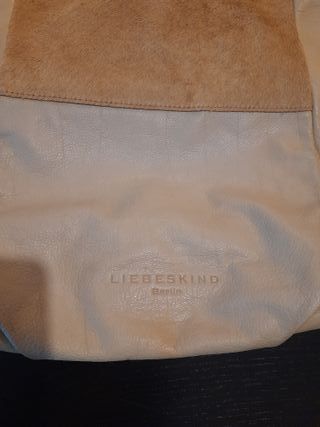 Bolso Boho Liebeskind Berlin Beige Piel