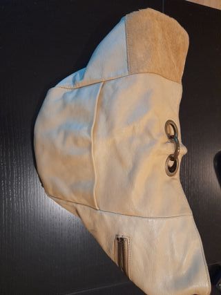 Bolso Boho Liebeskind Berlin Beige Piel