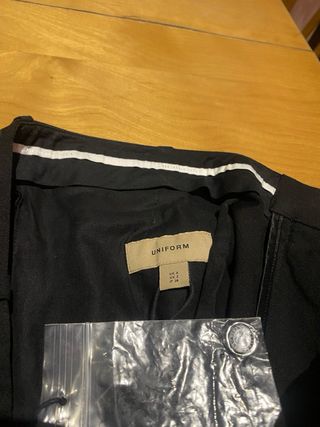 Pantalón Burberry Mujer, Negro, 100% lana