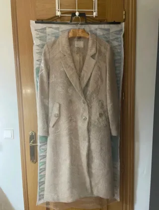Abrigo largo Salsa beige