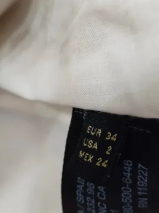 Chaqueta Massimo Dutti Beige