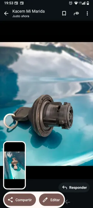 Tapa combustible Ford Transit 2008