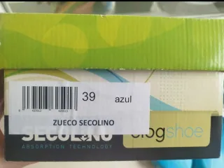 Zuecos Talla 39