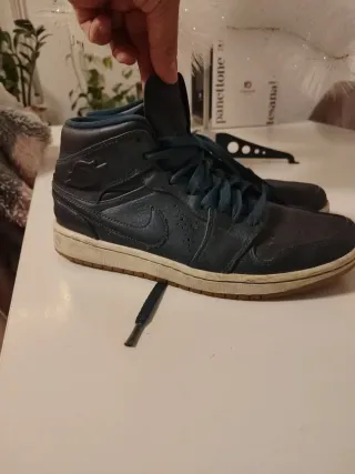 Zapatillas Nike Air Jordan Azul Metalizado 41