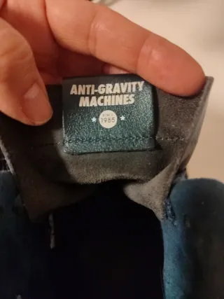 Zapatillas Nike Air Jordan Azul Metalizado 41