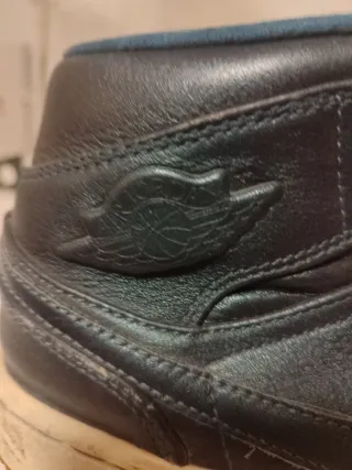 Zapatillas Nike Air Jordan Azul Metalizado 41