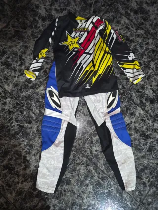 Traje Motocross Niño Rockstar