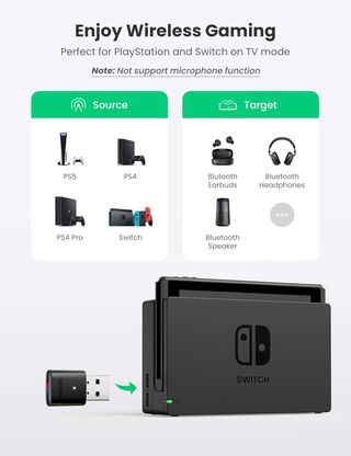 UGREEN Transmisor Bluetooth para PS/Switch