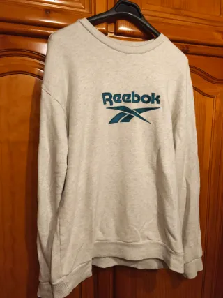 Sudadera Reebok Gris
