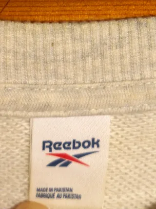 Sudadera Reebok Gris
