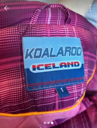 Cazadora juvenil cuadros fucsia