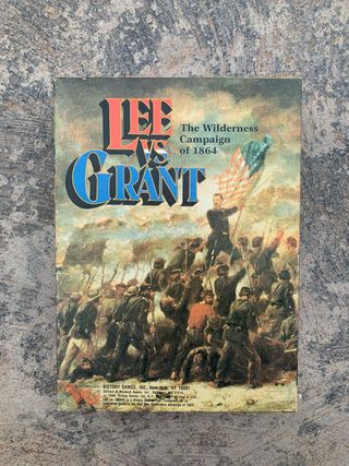 Juego Lee vs. Grant 1864 Victory Games Troquelado