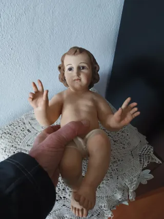 Niño Jesús de Olot antiguo
