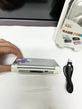 Nintendo DS Lite Grigia Bianca + Accessori