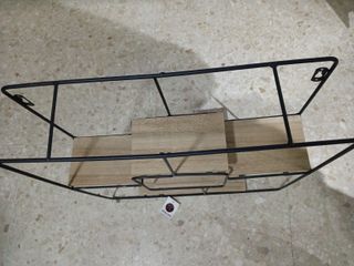 Estantería Roble y Negro