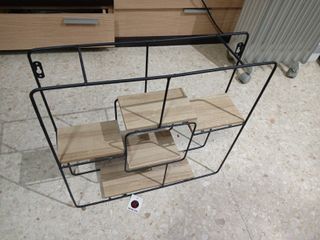 Estantería Roble y Negro