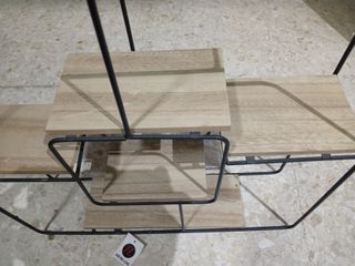 Estantería Roble y Negro