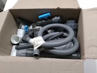 Lote piezas PVC presión varias medidas