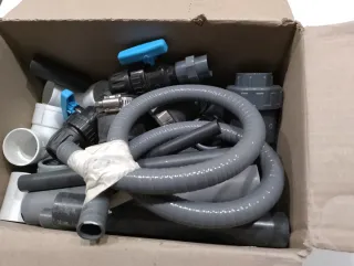 Lote piezas PVC presión varias medidas