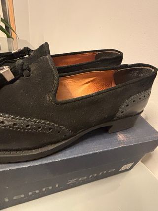 Mocasines Gianni Zenna Piel Negro