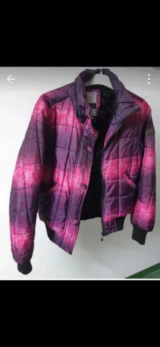 Cazadora juvenil chica rosa y morada