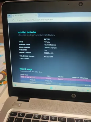 Portátil HP EliteBook 840 G3 i7 16GB RAM 256GB SSD