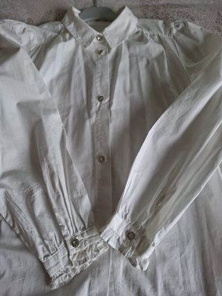 Camisa Mango Blanca Talla