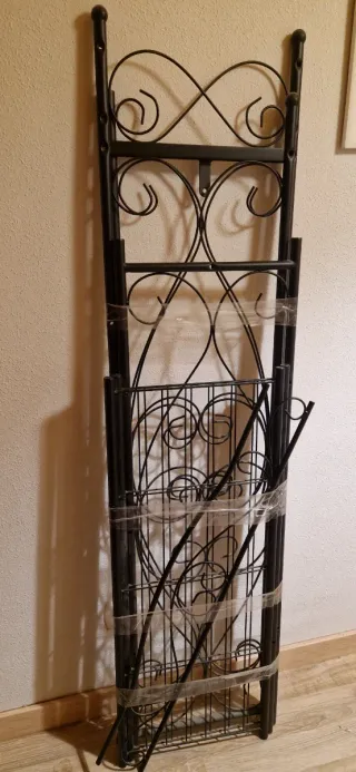 Armario Forja Abierta Negra