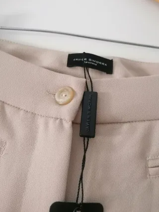 Pantalones Javier Simorra Beige