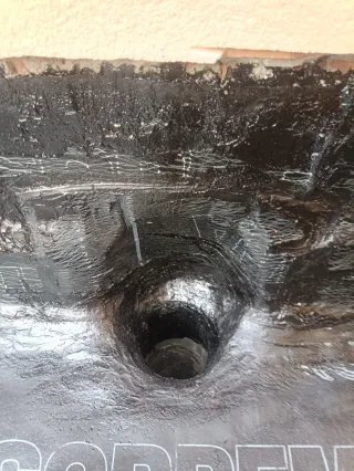 Reformas de terrazas con laminas asfáltica.