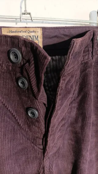 Pantalón Zara Pana Morado