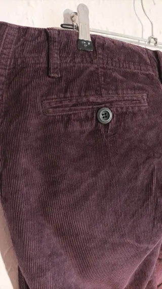 Pantalón Zara Pana Morado