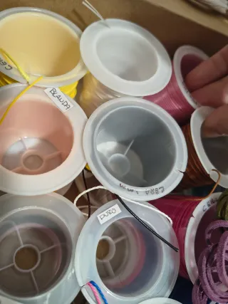 Lote abalorios y complementos bisutería