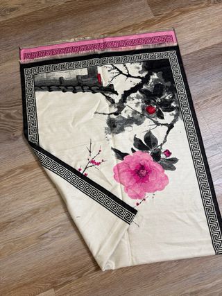 Bufanda con estampado floral