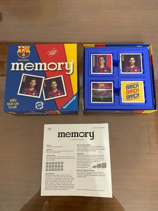 FC Barcelona 2019/2020, juego de memoria.