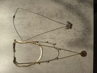 Confezione 2 Collane Farfalla e Moneta