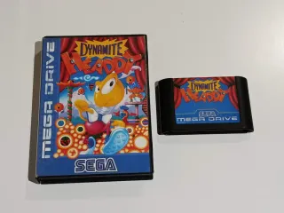 Dynamite Headdy Mega Drive Sega
