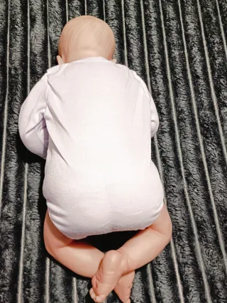 Bebé Reborn Vinilo 50cm Cuerpo Tela