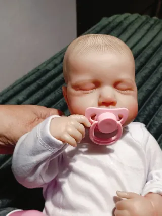 Bebé Reborn Vinilo 50cm Cuerpo Tela