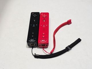 2 mando wii con Motion negro rojo original ninten