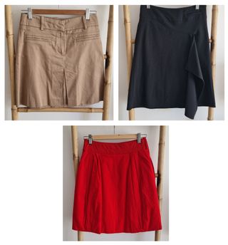 (TALLA XS) PACK DE FALDAS ZARA Y MANGO